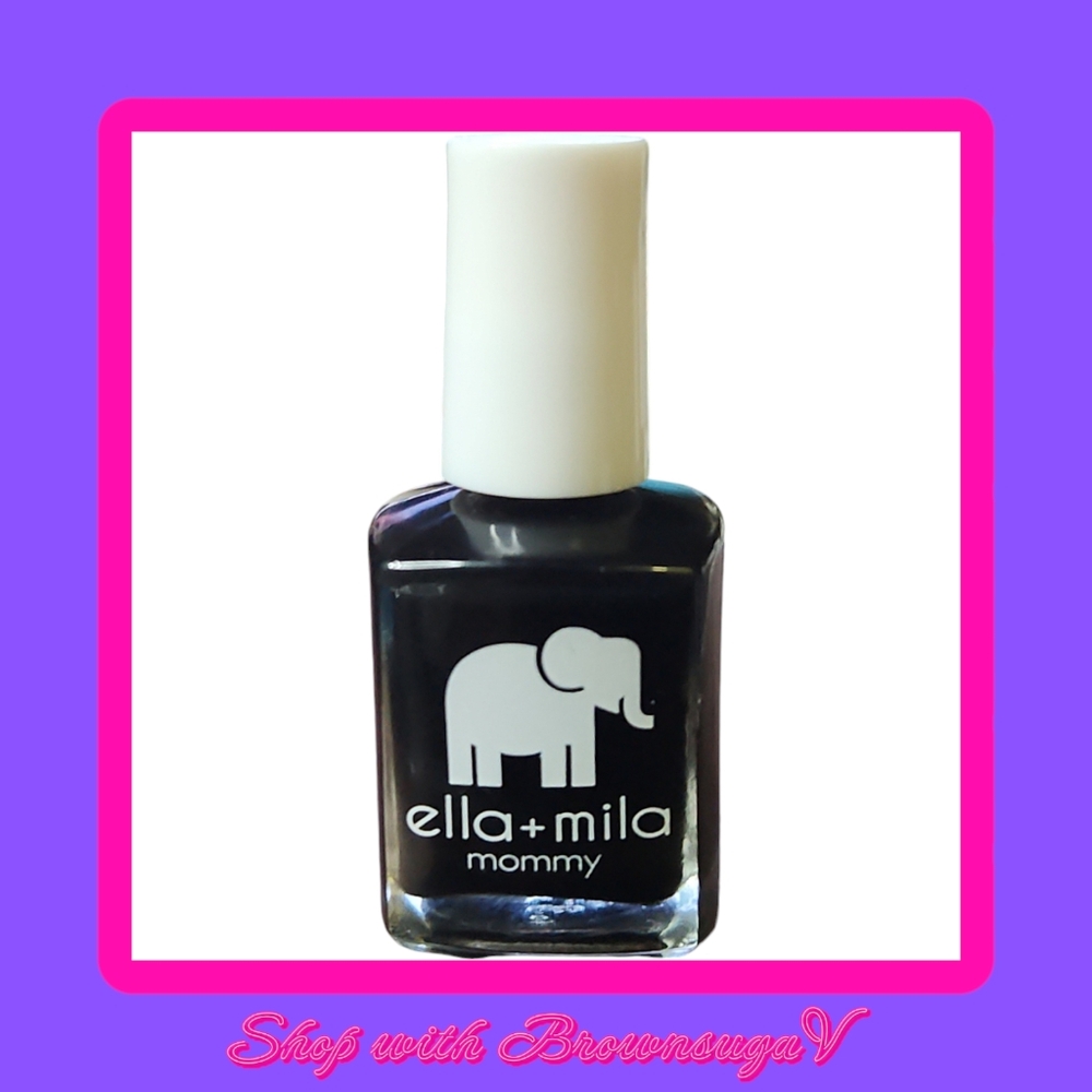 Ella + Mila mommy nail polish lights out